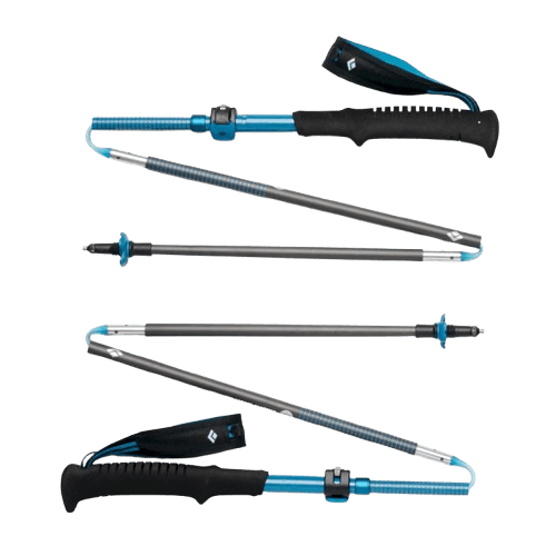 Bâtons trail femme réglables et pliables Black Diamond Distance Carbon FLZ