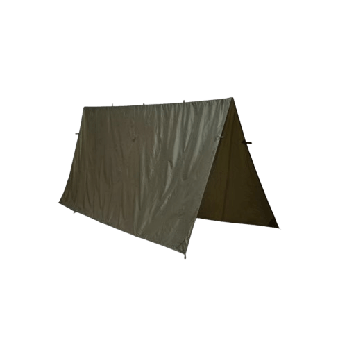 Solognac Tarp Bushcraft Bivouac compact léger 2,95 × 2,8 m kaki