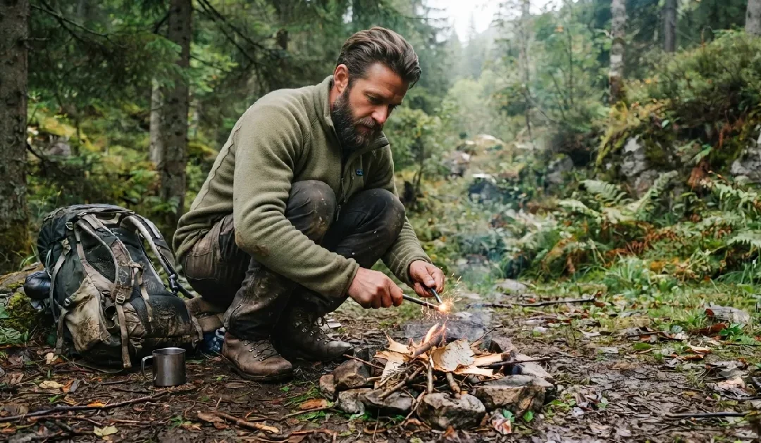 Meilleur firesteel : comparatif des 5 meilleures pierres à feu